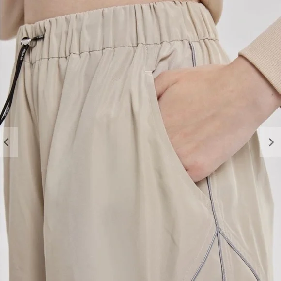 LIT Tan Parachute Drawstring Joggers - Picture 4 of 12